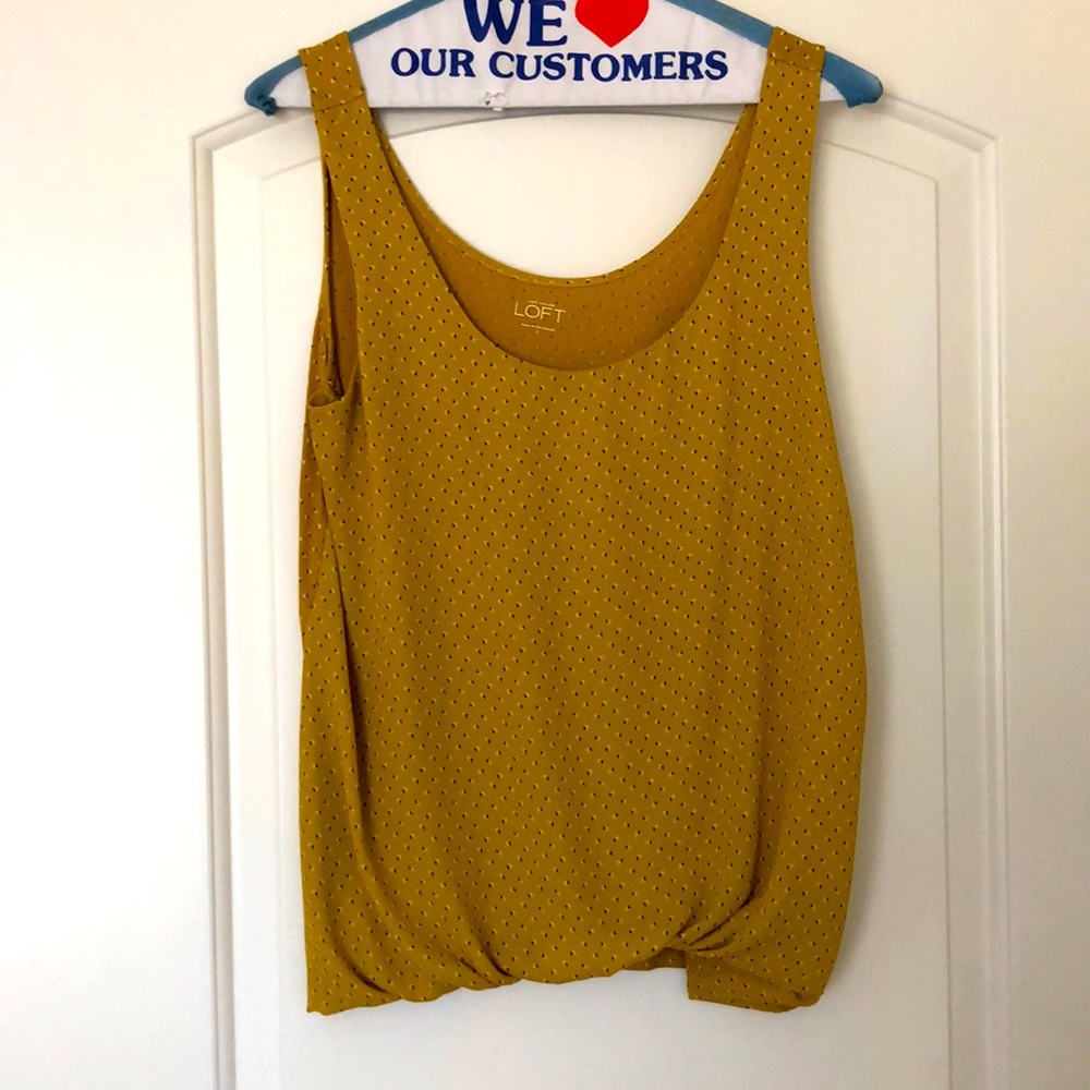 Loft Sleeveless Blouse, size S